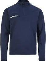Craft Teamwear Evolve 2.0 Half Zip Jr Detská tréningová bunda s 1/4 zipsom 82.4764 tmavomodrá