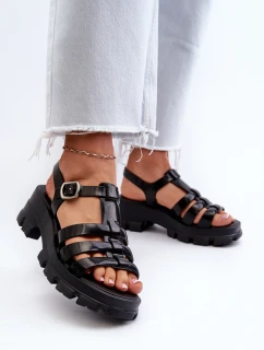 Pachnące Sandały Damskie ZAXY NN285039 Czarne