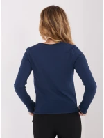 Blúzka WT BZ A1172.27 tmavomodrá
