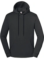 Fruit of the Loom Iconic Premium Hooded Sweat Mikina s kapucňou z hrubej bavlny 16.2284 light graphite Fruit of the Loom Iconic Premium Hooded Sweat Mikina s kapucňou z hrubej bavlny 16.2284 light graphite