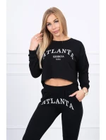 Atlanta tlačená sada čierna Atlanta tlačená sada čierna