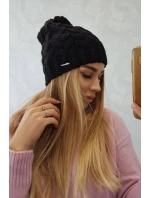 Fleecová čiapka Waleria K307 čierna