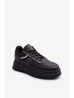 Damskie Buty Sportowe Sneakersy Big Star MM274232 Czarne