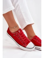 Trampki Damskie Niskie Big Star DD274A234 Czerwone