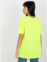 Dámske tričko EM TS 527 1.26X fluo žltá - FPrice Dámske tričko EM TS 527 1.26X fluo žltá - FPrice