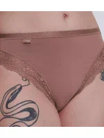 Dámske nohavičky Romance Tai - BROWN - hnedá 1141 - SLOGGI