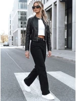 Dámska kožená bunda CHIC STYLE black FashionStreet TY3897 Dámska kožená bunda CHIC STYLE black FashionStreet TY3897