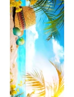 Plážová osuška 100x180