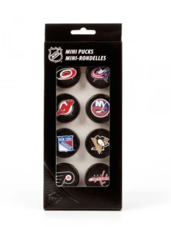 Inglasco NHL Mini Pucks suvenír