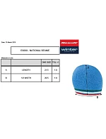 Result Headwear R 368X Pletená čiapka s kontrastnými pruhmi 28.368X čierna/biela Result Headwear R 368X Pletená čiapka s kontrastnými pruhmi 28.368X čierna/biela