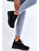 Damskie Wsuwane Sneakersy Cross Jeans LL2R4032C Czarne