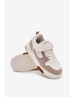 Lekkie Sneakersy Dziecięce Big Star RR374055 Beżowe