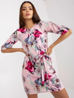 Šaty LK SK 507529.67P svetlo ružová