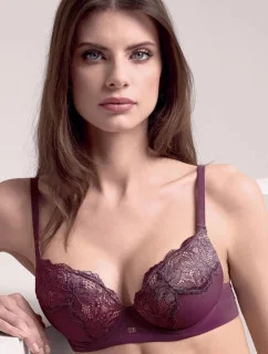 Dámska podprsenka 11900 Bordeaux - Lormar