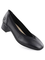 Dámske kožené lodičky 43452-00 black - Rieker Dámske kožené lodičky 43452-00 black - Rieker
