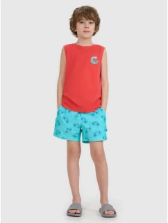 Chlapčenské plážové šortky boardshorts 4F 4FJWSS25UBDSM121-47A