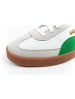 Puma Pánske tenisky Club II Era Leather White Grey Green Puma Pánske tenisky Club II Era Leather White Grey Green