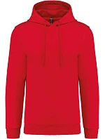 Kariban K 4037 Mikina s kapucňou „Made in Portugal“ 20.4037 červená