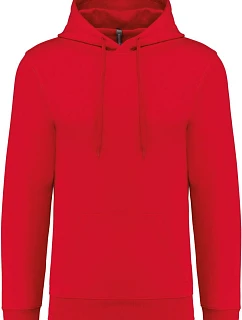 Kariban K 4037 Mikina s kapucňou „Made in Portugal“ 20.4037 červená