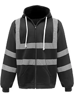 Mikina s kapucňou Yoko HVK 07 Hi-Vis 79.VK07 čierna Mikina s kapucňou Yoko HVK 07 Hi-Vis 79.VK07 čierna