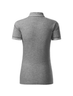 Jednofarebná polokošeľa Perfection tmavo šedá