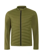 Krížová hybridná bunda avokádovo zelená