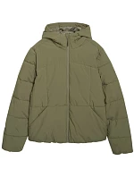 Pánska páperová bunda 4F M0710 khaki 4FWAW25TDJAM0710 43S pánska