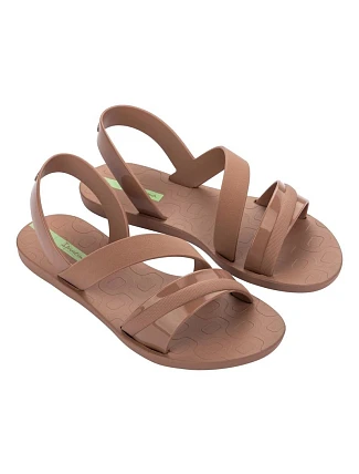 Ipanema topánky dámske sandále Vibrant Sandal Fem módne pohodlné hnedé gumové dámske Ipanema topánky dámske sandále Vibrant Sandal Fem módne pohodlné hnedé gumové dámske