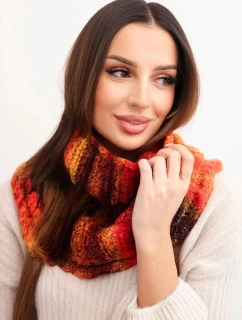 Dámska vlnená mäkká zimná golfová šatka KN21 červená