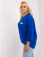 Blúzka RV BZ 9071.79P kobalt