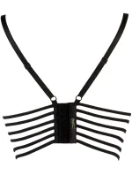 Polovičný korzet V-9491 béžovo-čierny - Axami