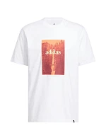 Pánske tričko adidas Waterfall Graphic, biele, KH0398 Pánske tričko adidas Waterfall Graphic, biele, KH0398