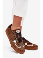 Sneakersy Damskie Daniel Lopez Just Dare SS2D4016 Camel