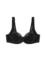 Dámska moderná čipkovaná+bavlnená podprsenka W02 - BLACK - black 0004 - TRIUMPH Dámska moderná čipkovaná+bavlnená podprsenka W02 - BLACK - black 0004 - TRIUMPH