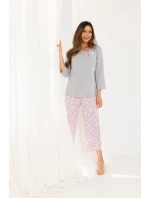 Regina 711 3/4 2XL-4XL Z25/26 dámske pyžamo
