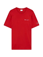 Champion SS Tričko červené 221798 RS067 pánske