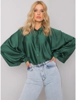 Košeľa DHJ KS 15257.53P zelená