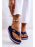 Dámské žabky Big Star - tmavě modré