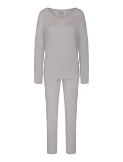 Dámske pyžamo Timeless Sensuality PK LSL - GRAY 7816 - TRIUMPH