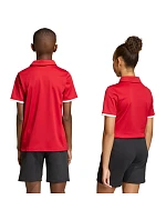 Detské tričko adidas Entrada 26 Polo červené JZ6626 Detské tričko adidas Entrada 26 Polo červené JZ6626