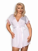 Elegantný župan girll peignoir XXL - Obsessive Elegantný župan girll peignoir XXL - Obsessive