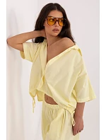 Košeľa s krátkym rukávom model 226015 Taliansko Moda