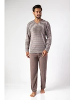 Regina 450 dlhé froté pyžamo 2XL-3XL pánske
