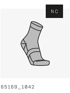 Cyklistické ponožky POC Motion MTB Sock, sivé