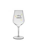 TEKUTÝ DÁREČEK - čirá nerozbitná sklenice na víno 470 ml TEKUTÝ DÁREČEK - čirá nerozbitná sklenice na víno 470 ml