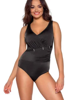 Dámske jednodielne plavky SKJ 48 čierne - Ava