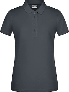 Daiber 8009 Dámske polo tričko z bio bavlny 02.8009 grafitová
