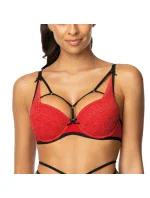 Mat 3636/11 Loren farba: červená a čierna