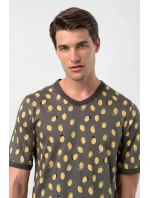 Vamp - Pohodlná pánska nočná košeľa 18613 - Vamp Vamp - Pohodlná pánska nočná košeľa 18613 - Vamp