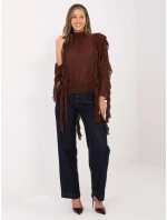 Blúzka PM BZ J1005.25 hnedá